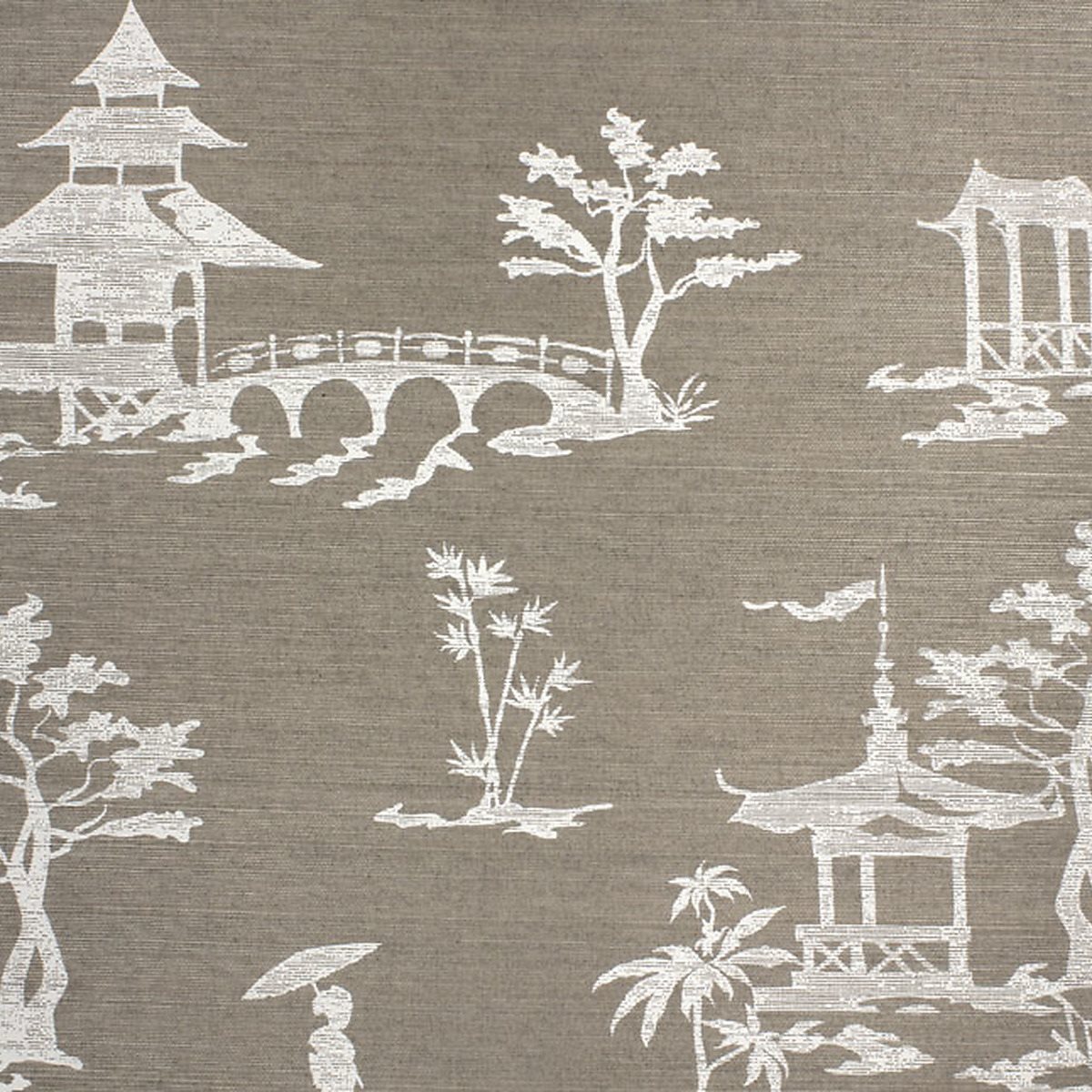 Chinois Our Way White on Elephant Manila Hemp 5665