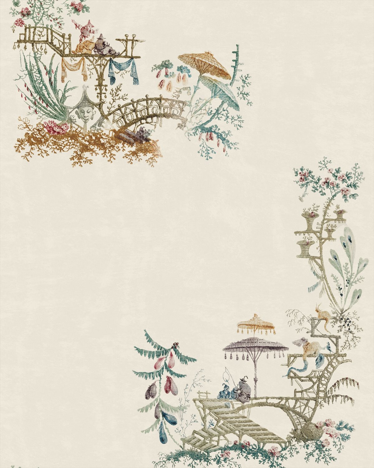 Chinoiserie Coconut WP20464