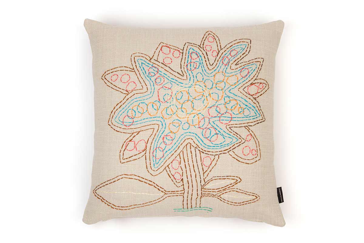 Alice Kettle Circle Flower Cushion