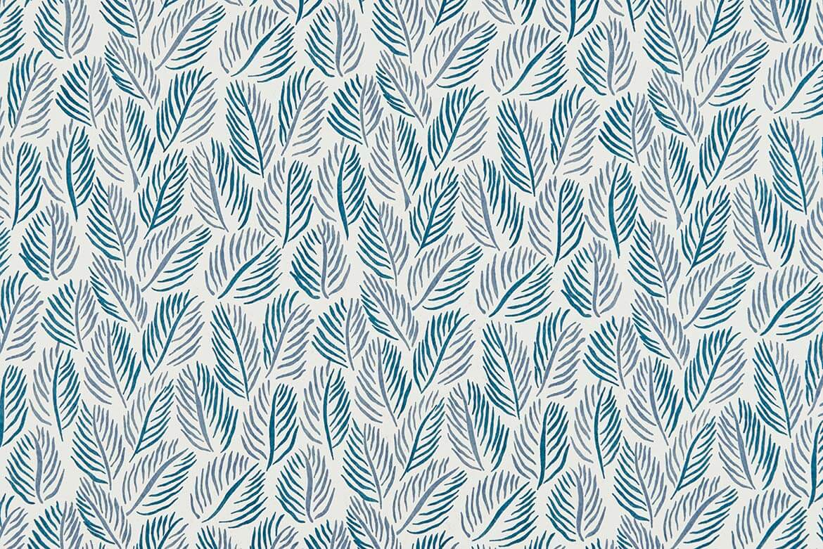 Armature Feuilles Cobalt