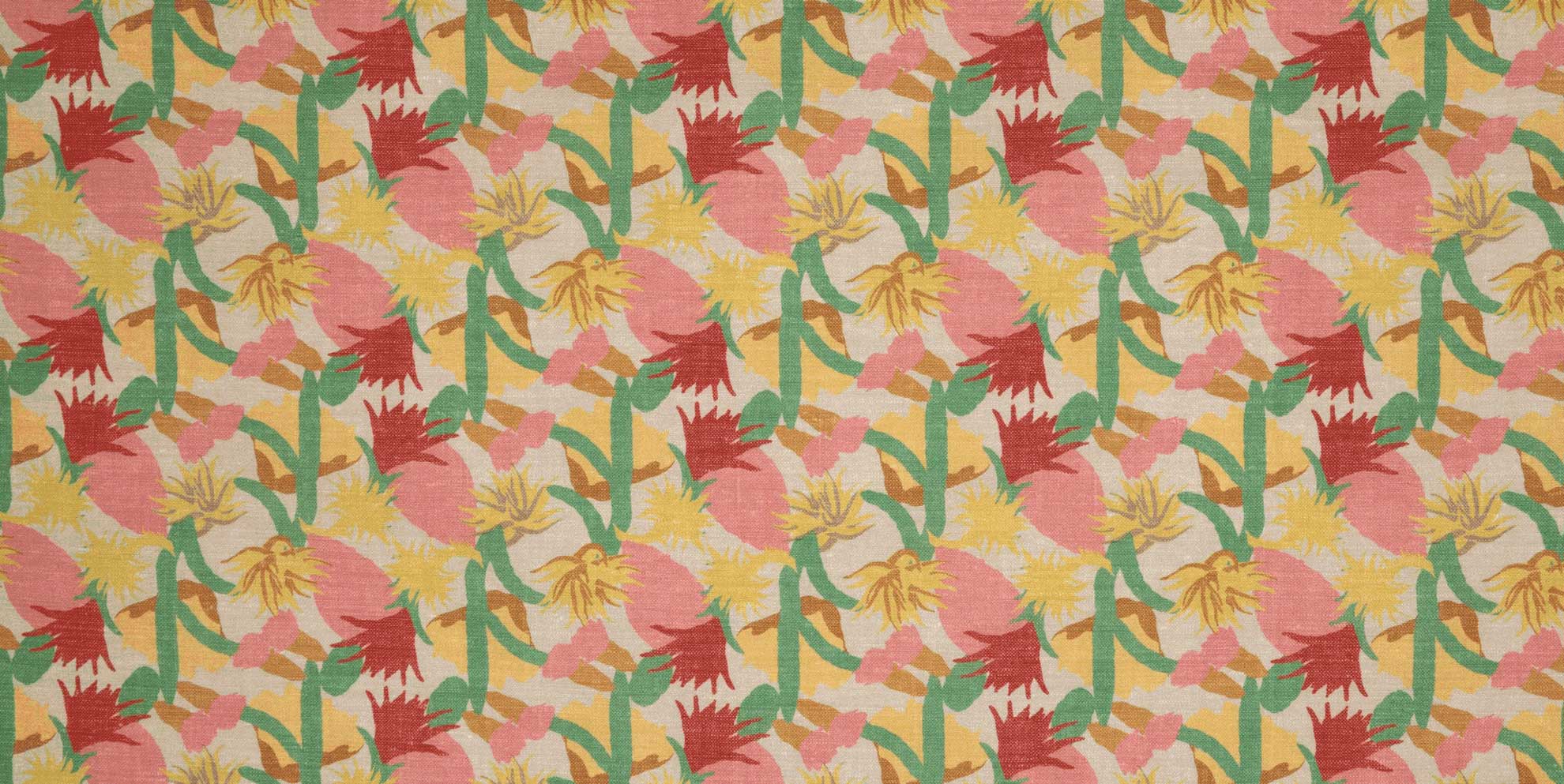 Cactus Flower Performance Print Limone