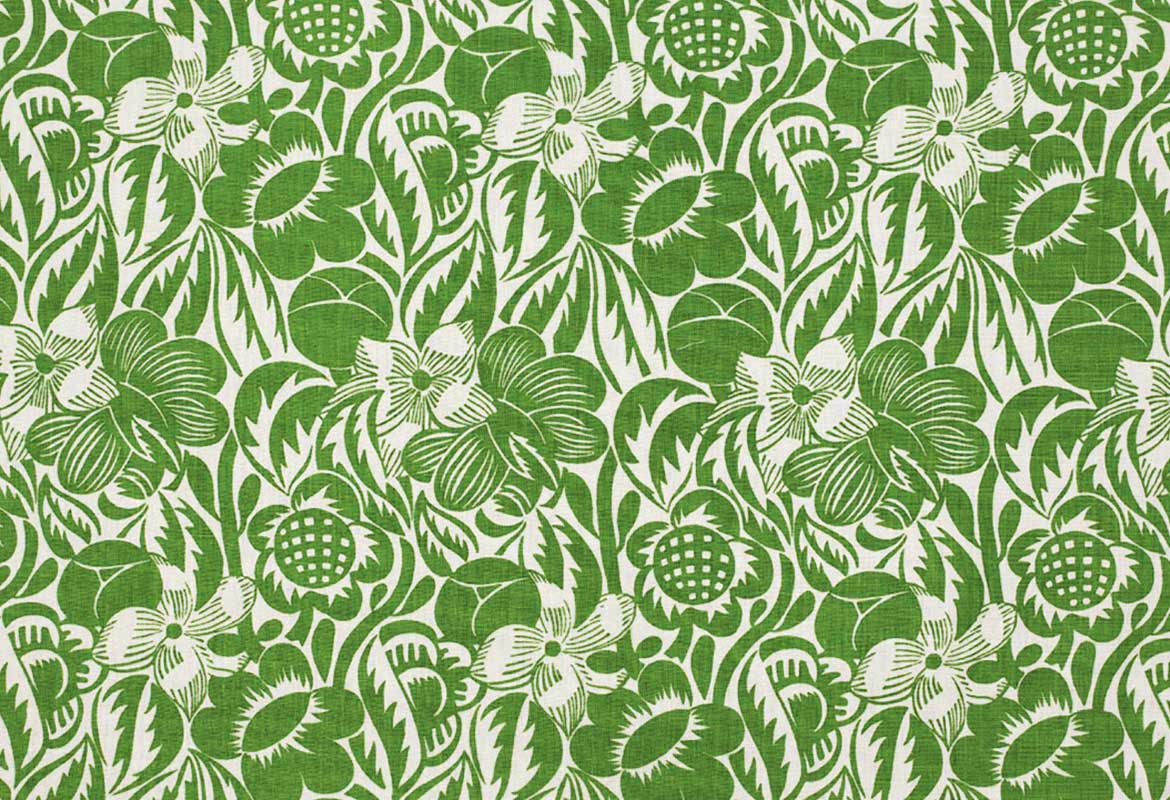 Fleurs Etoilees Green