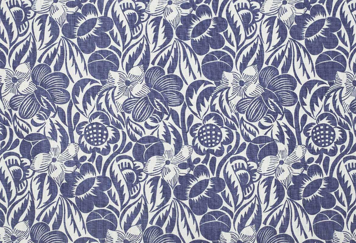 Fleurs Etoilees Indigo