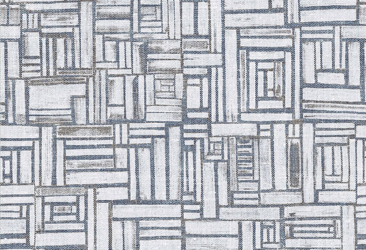 Gozo Raffia Cobalt