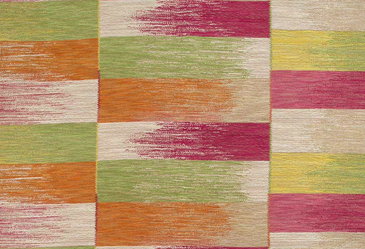 Ikat Weave Lime