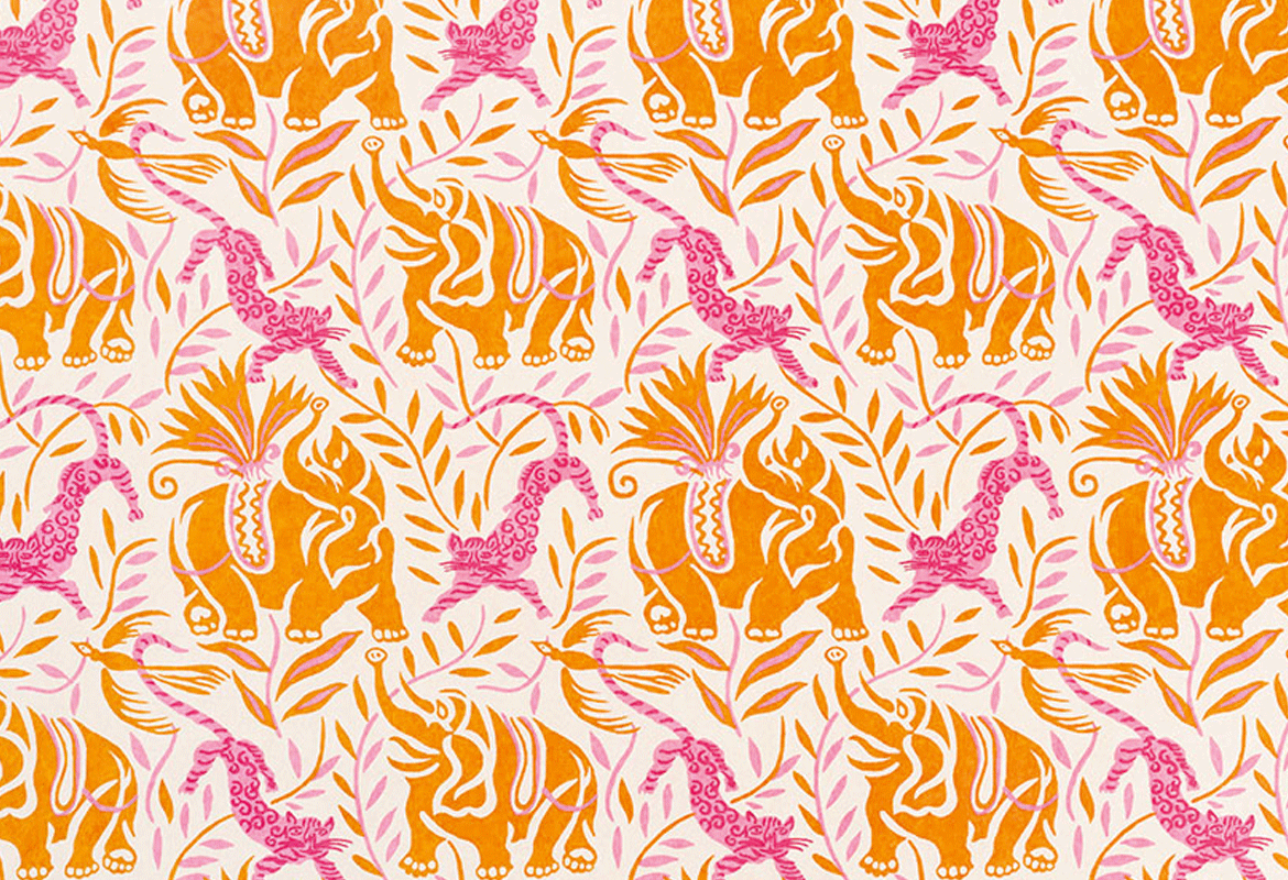 La Jungle Fuchsia