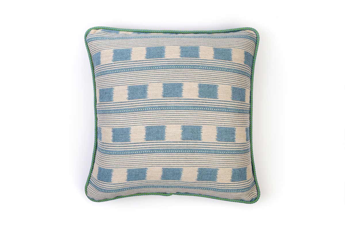Lost And Found Denim Cushion