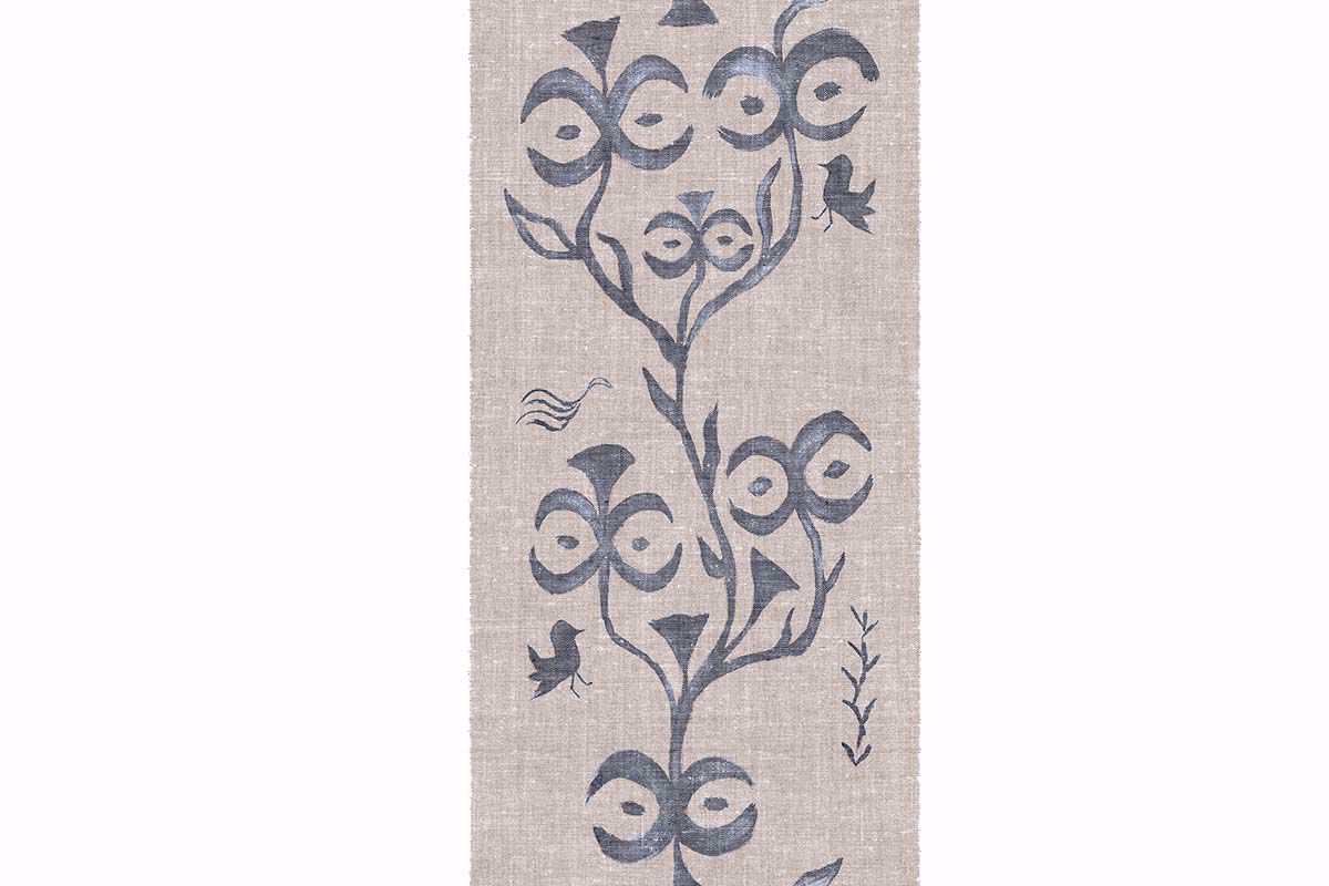Monsoon Raffia Cobalt