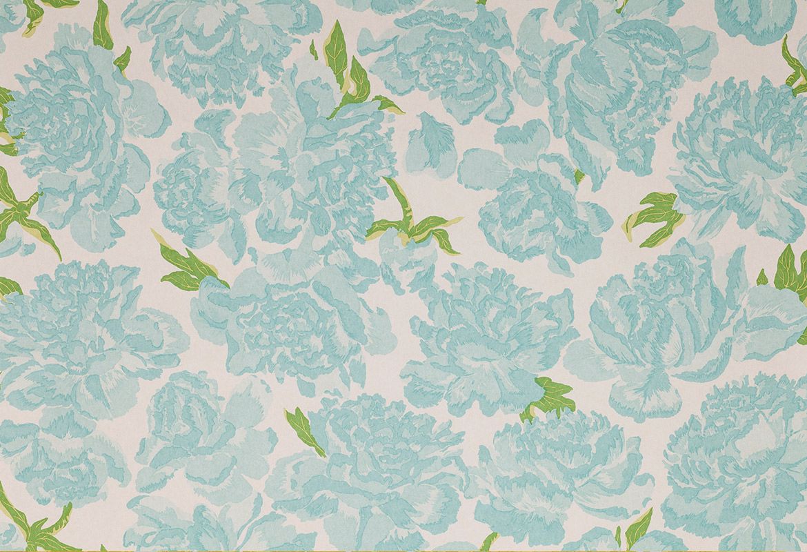 Peonies Turquoise