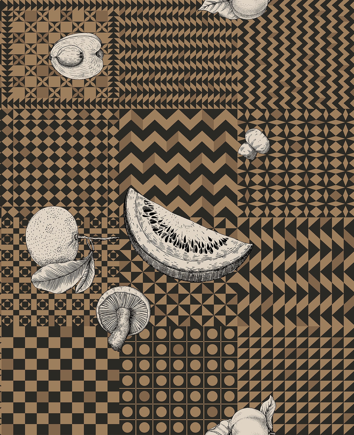 Frutta e Geometrico 123-6031