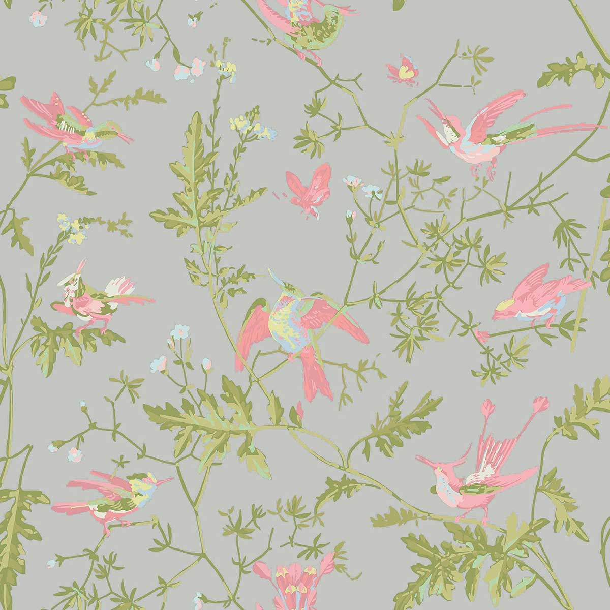 Hummingbirds Printed