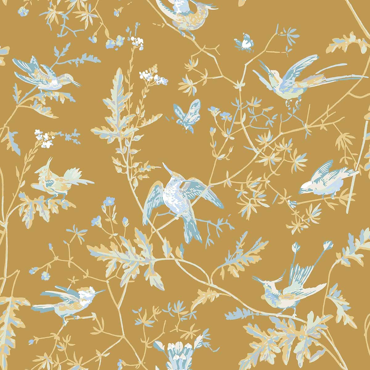 Hummingbirds Printed