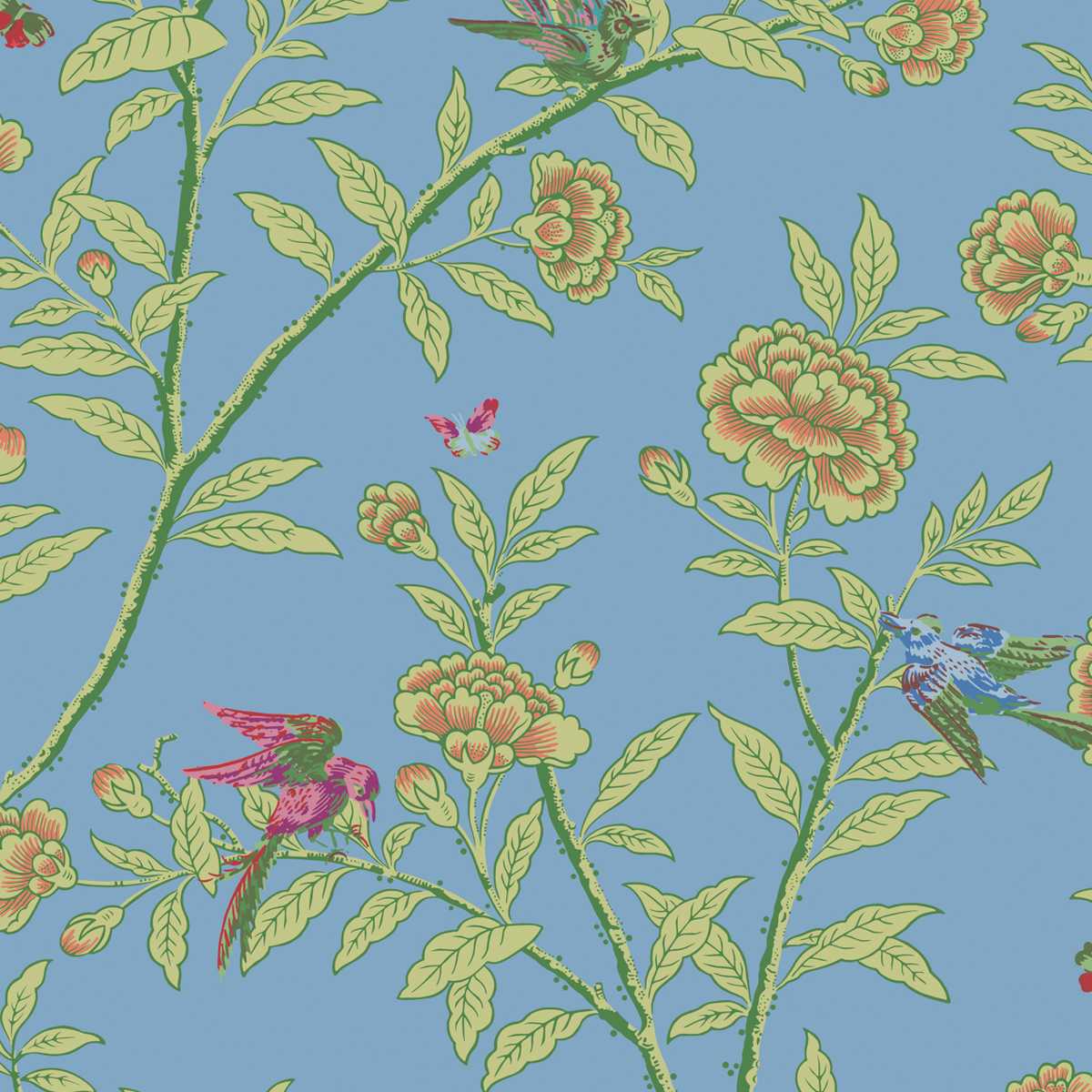 Roseberry with Birds 127-4022