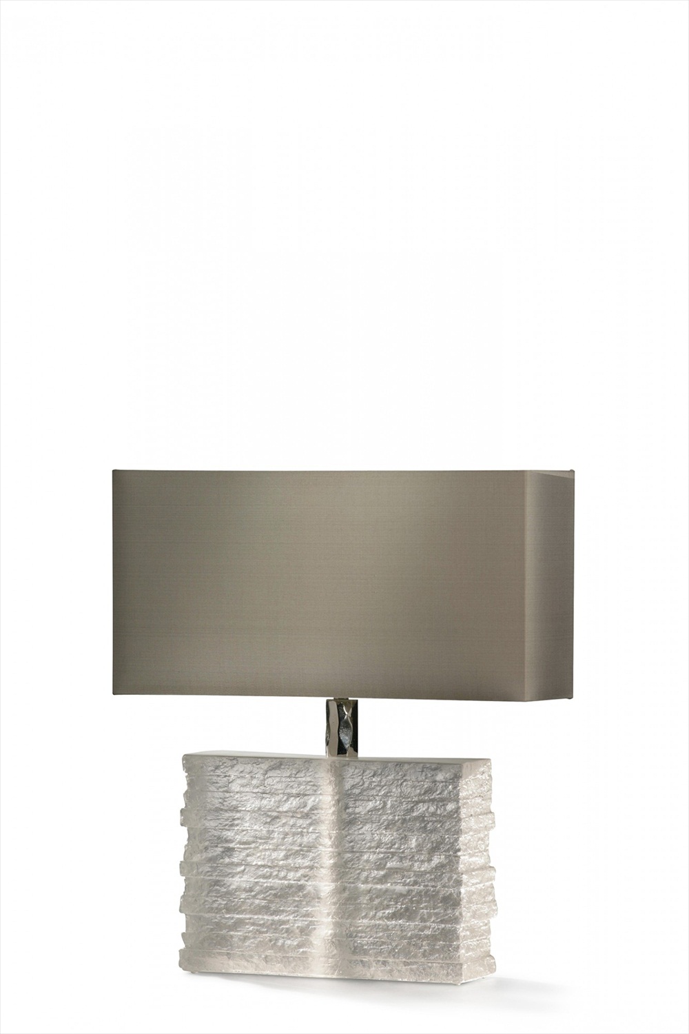 Crystal Strata Lamp GLB16 Nickel