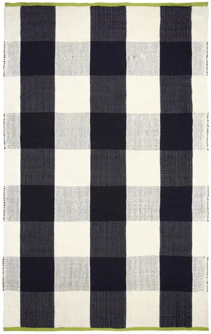 Saliya Outdoor Noir Rug