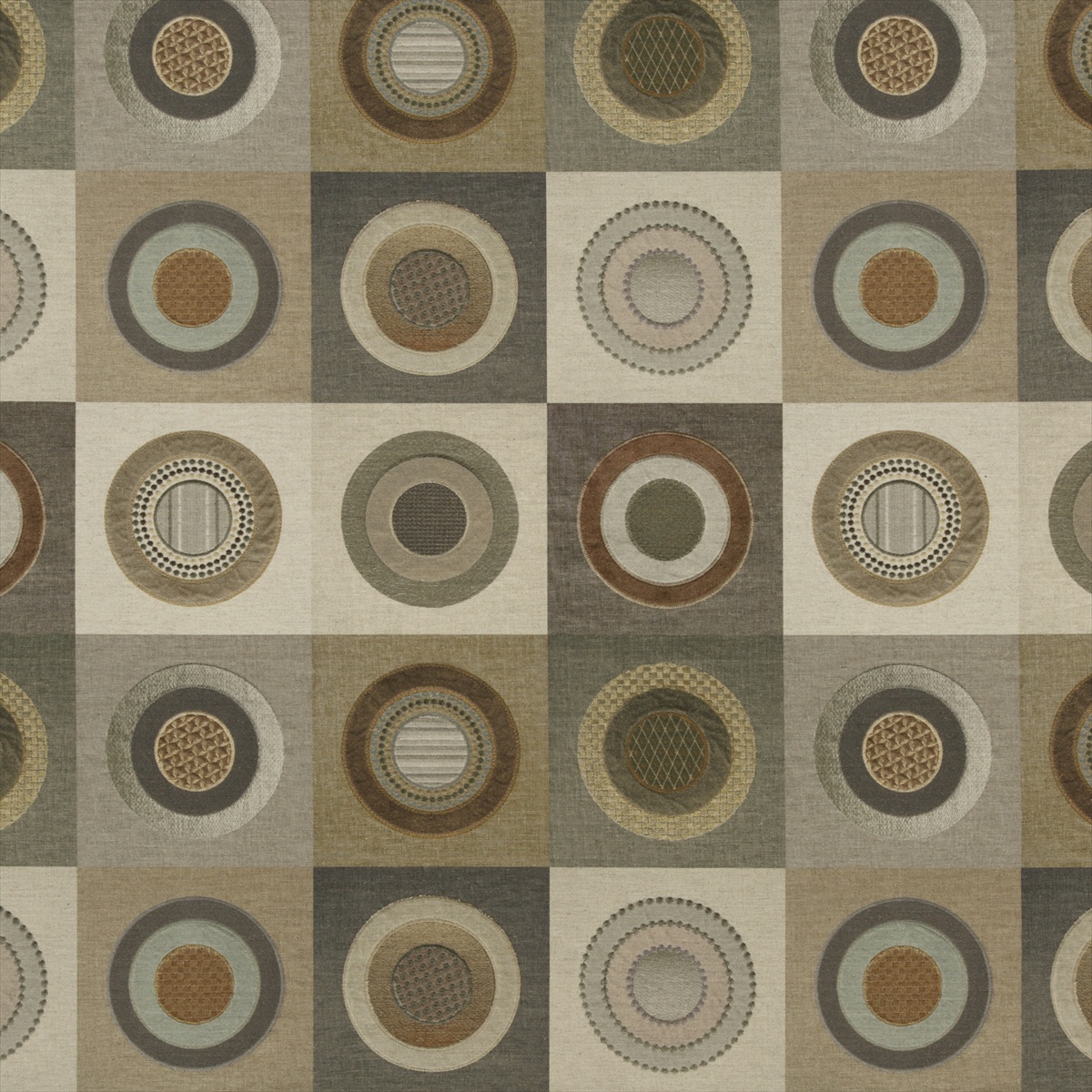 Dress Circle Linen Warm Grey FD291-A45
