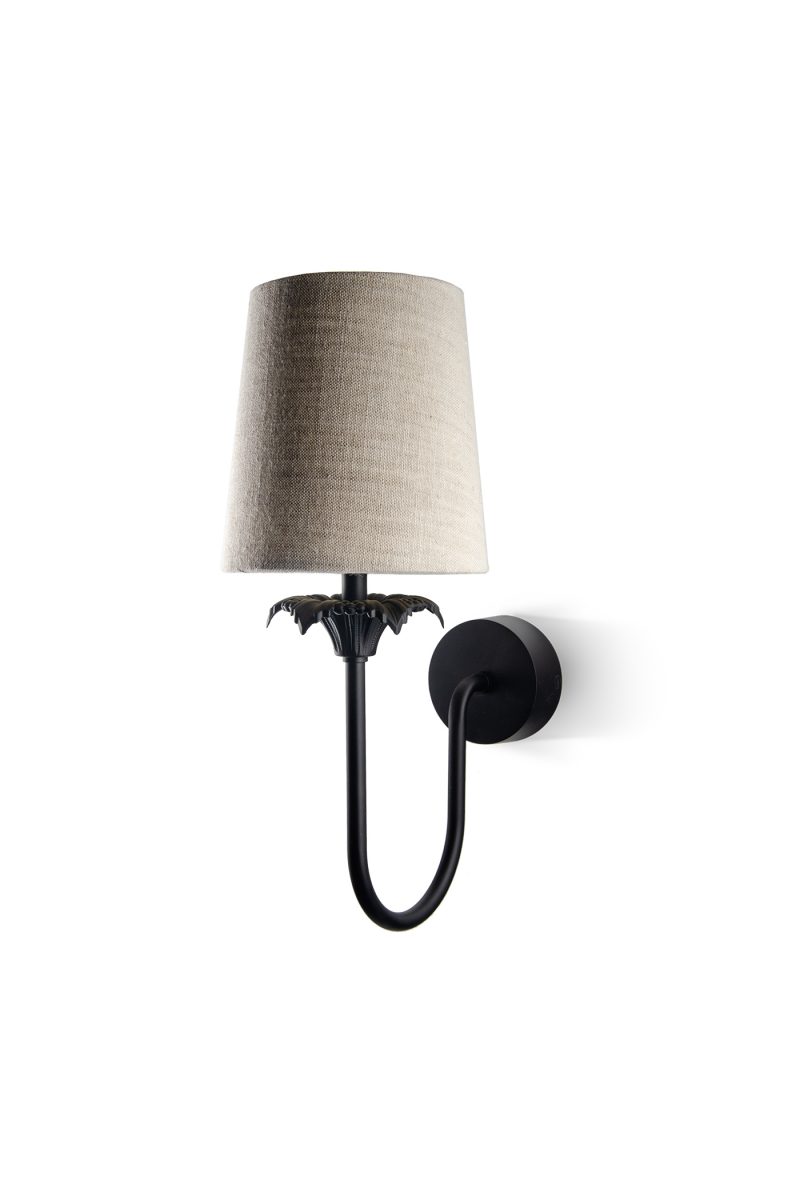 Edith Wall Light TWL118 Black Lighting