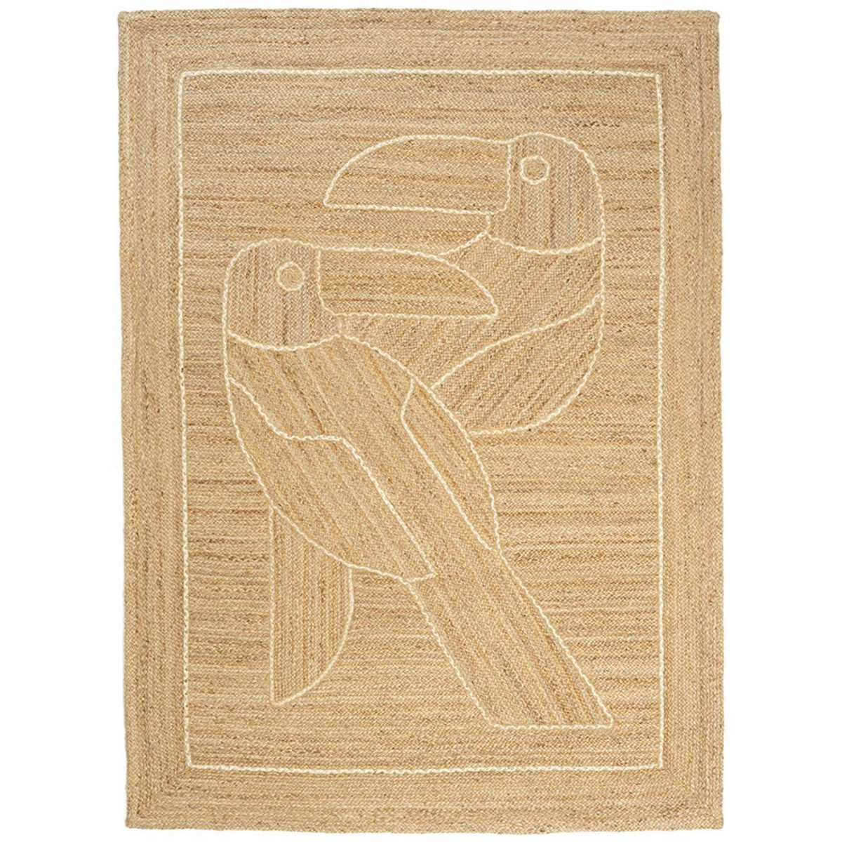 Diego Et Frida Naturel Rug