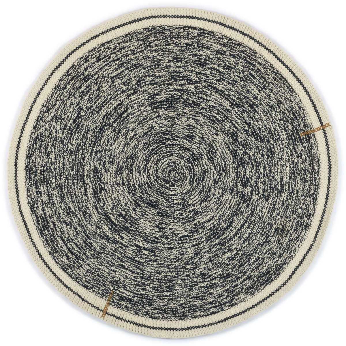 Oscar Black And White Rug