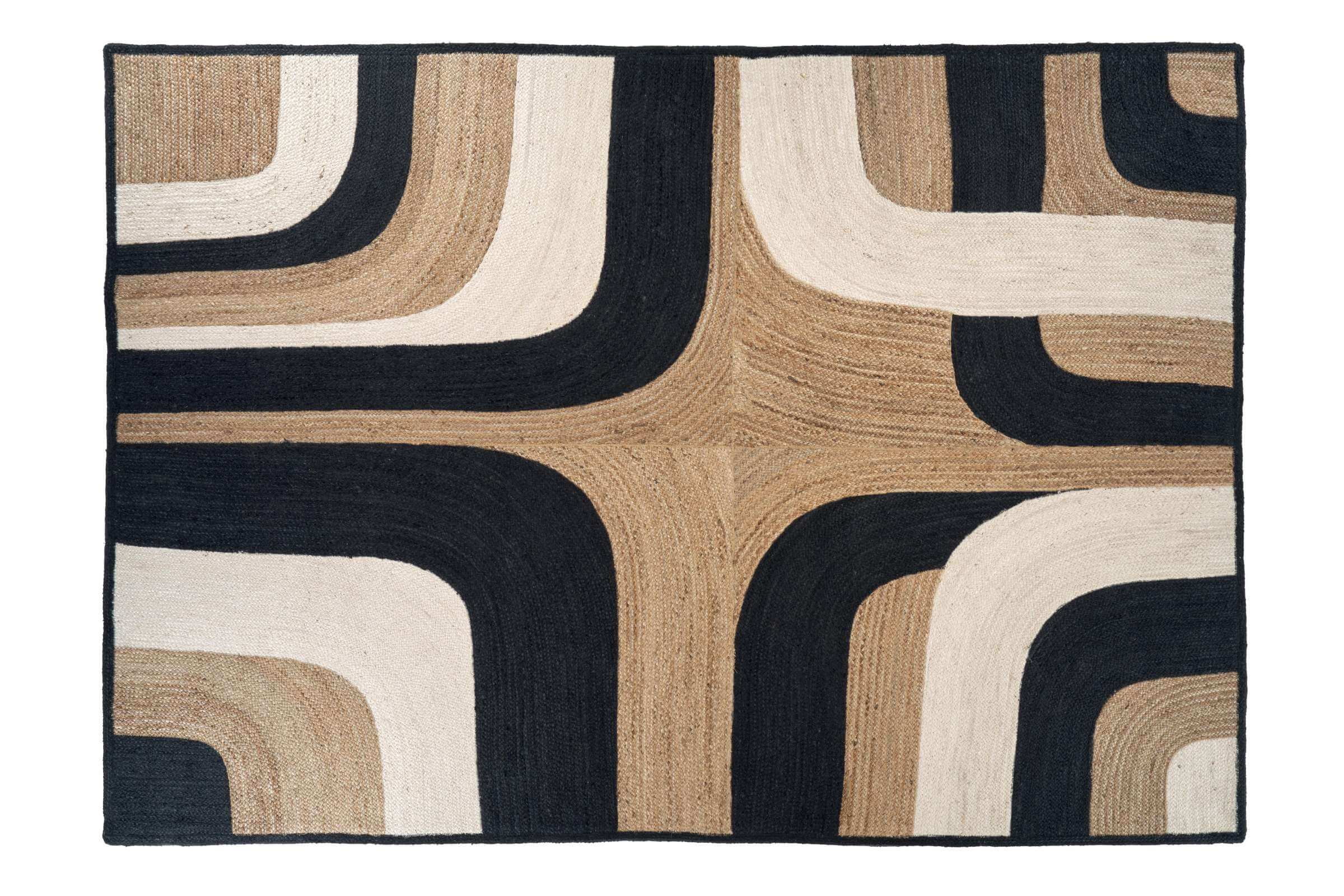 Penny Lane Black and white Rug