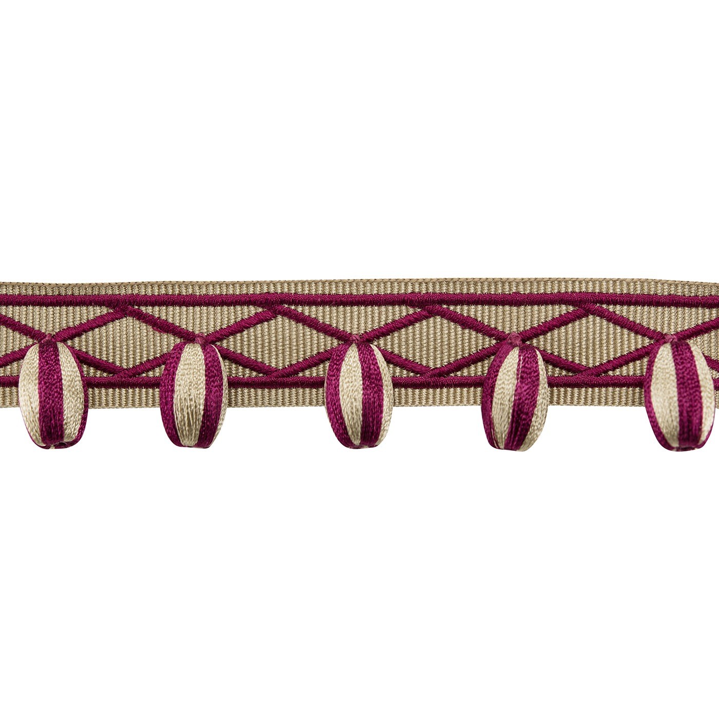 Embroidered Beaded Braid 32163-9530