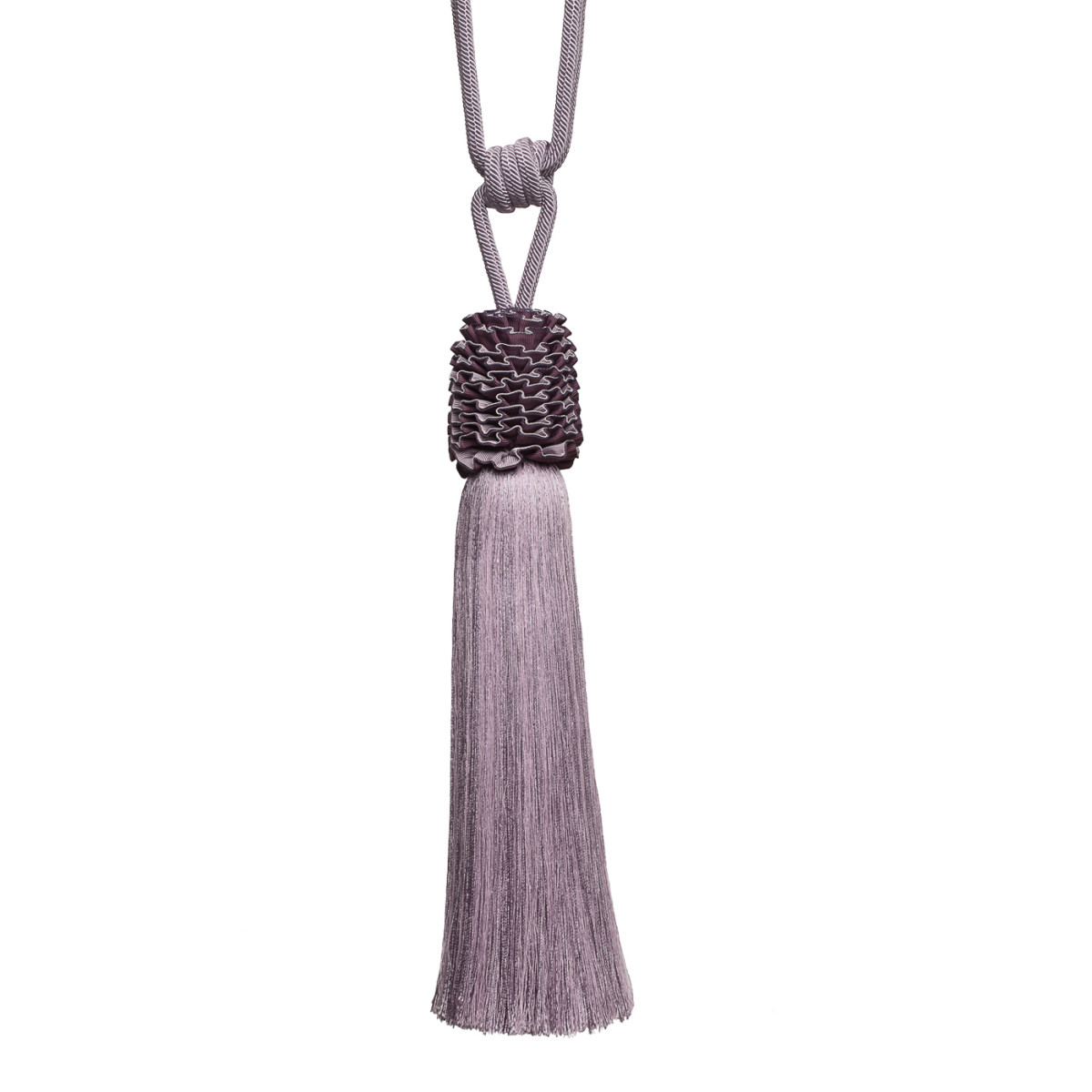 Etoile Pleated Tassel Tieback 988-45255-06