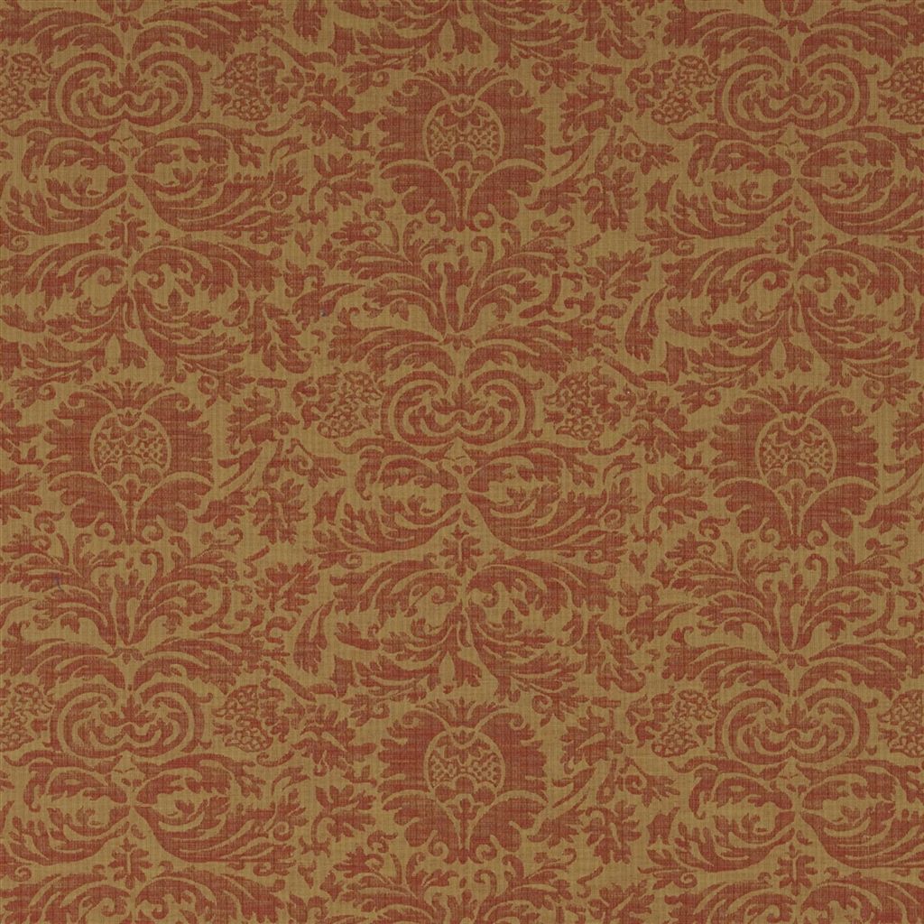 Austell Damask Cinnabar FRL063-01