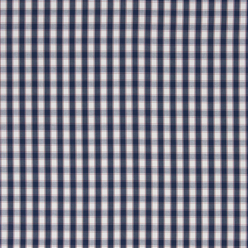Saybrook Check Navy FRL110-02