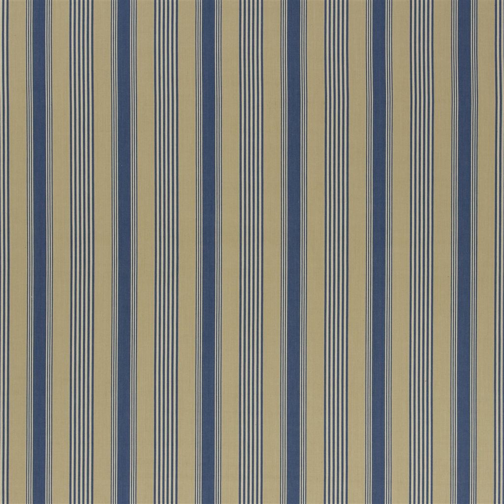 Springhouse Stripe Blue-Khaki FRL046-03