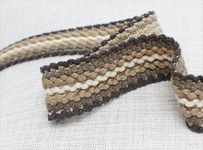 Finola Knit Braid Charcoal T75-08