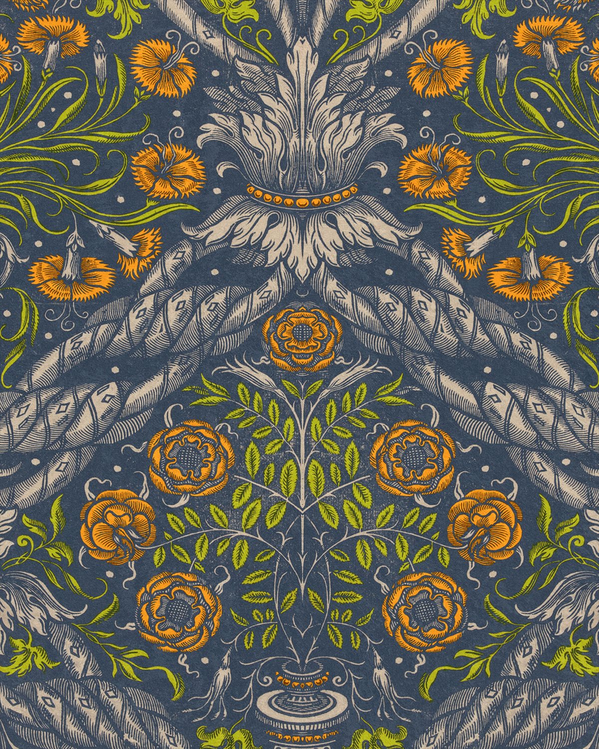 Floral Ornament WP20453