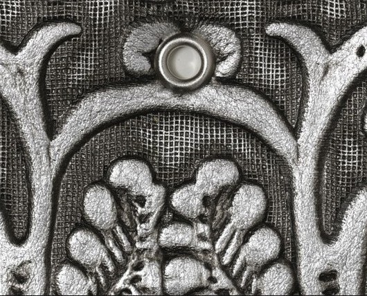 Floral Vine Beaten Silver FRL223