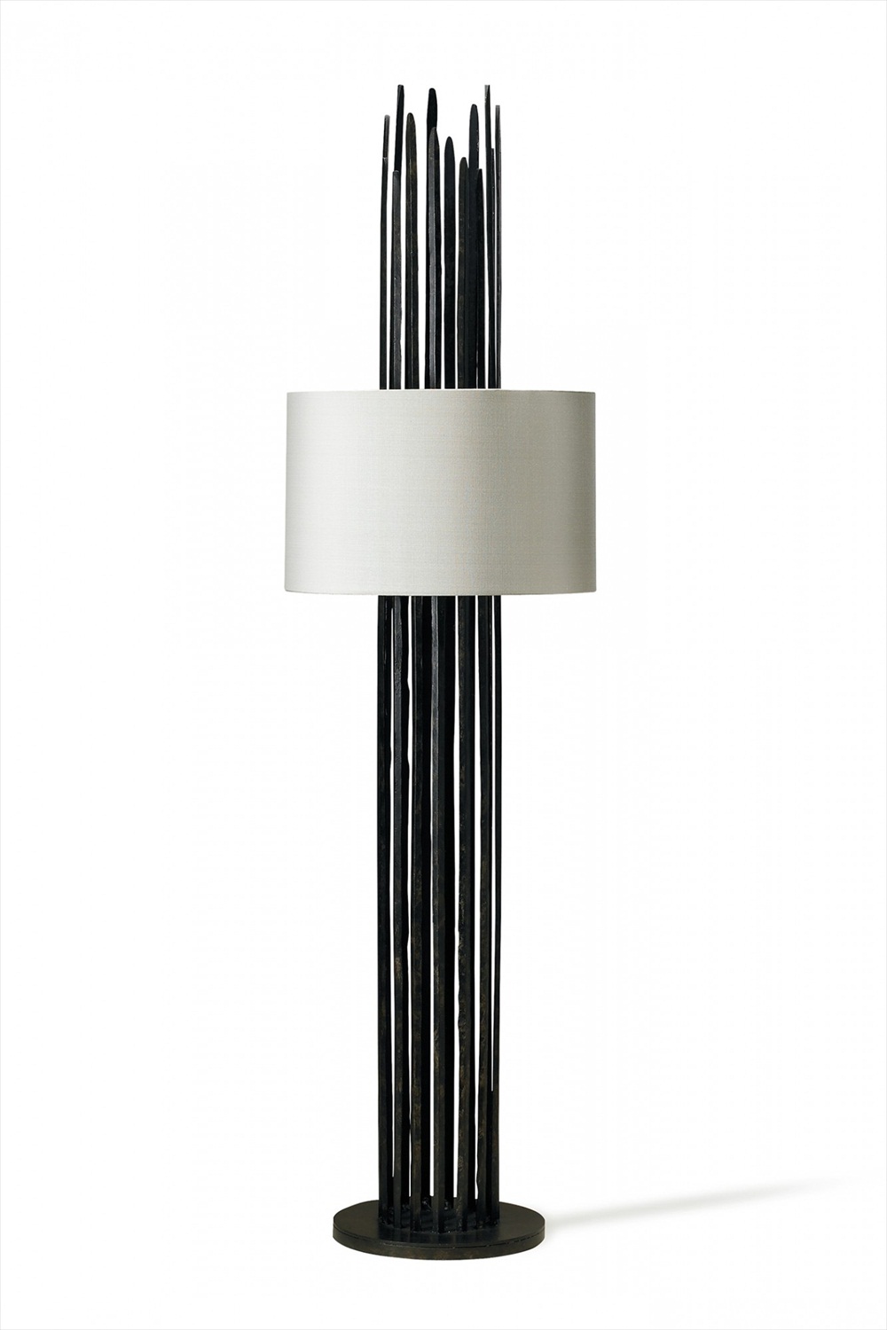 Flynn Caged Lamp SLB53 Bronzed