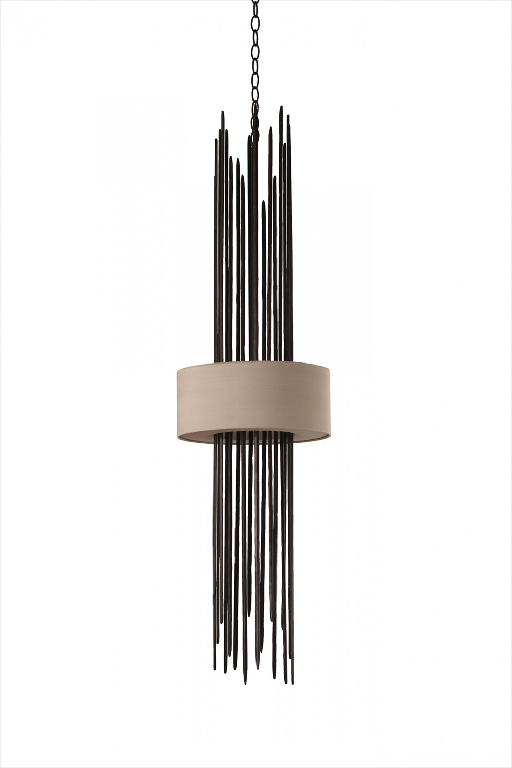Flynn Caged Stairwell Lantern MCL16 Bronzed