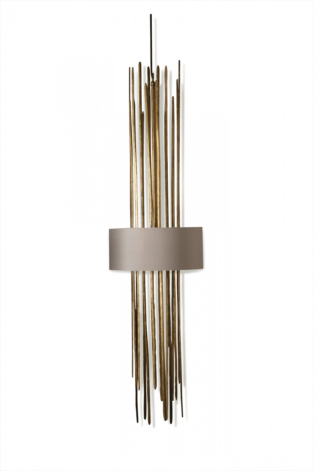 Flynn Caged Stairwell Lantern MCL16 Gold