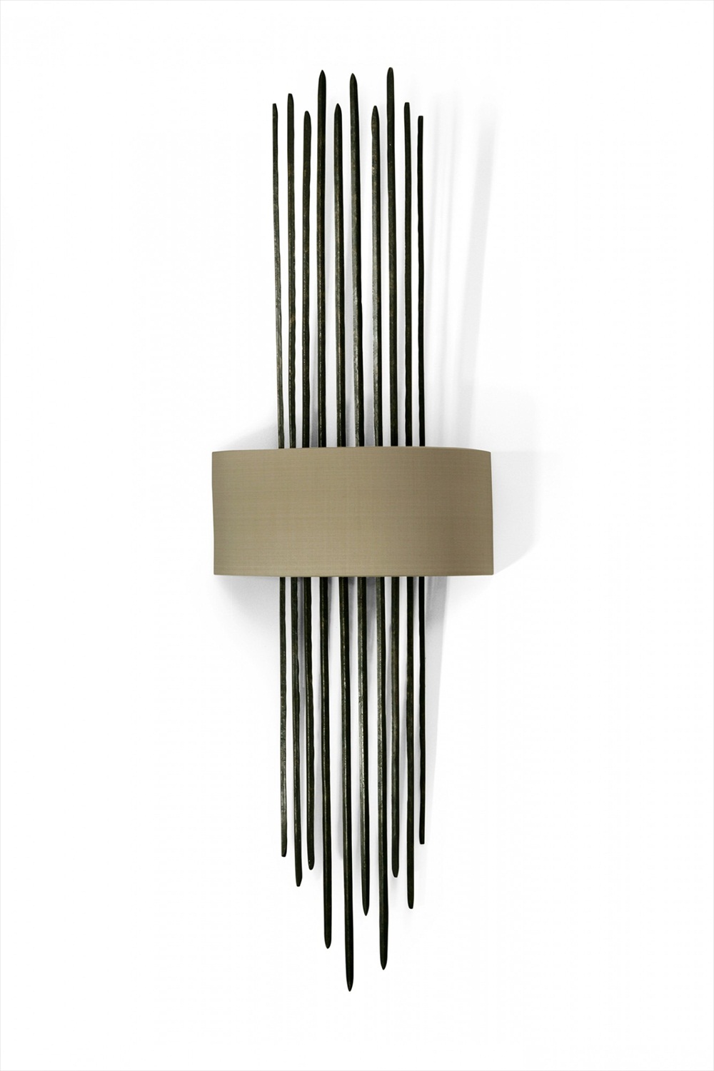 Flynn Caged Wall Light TWL38 Bronzed