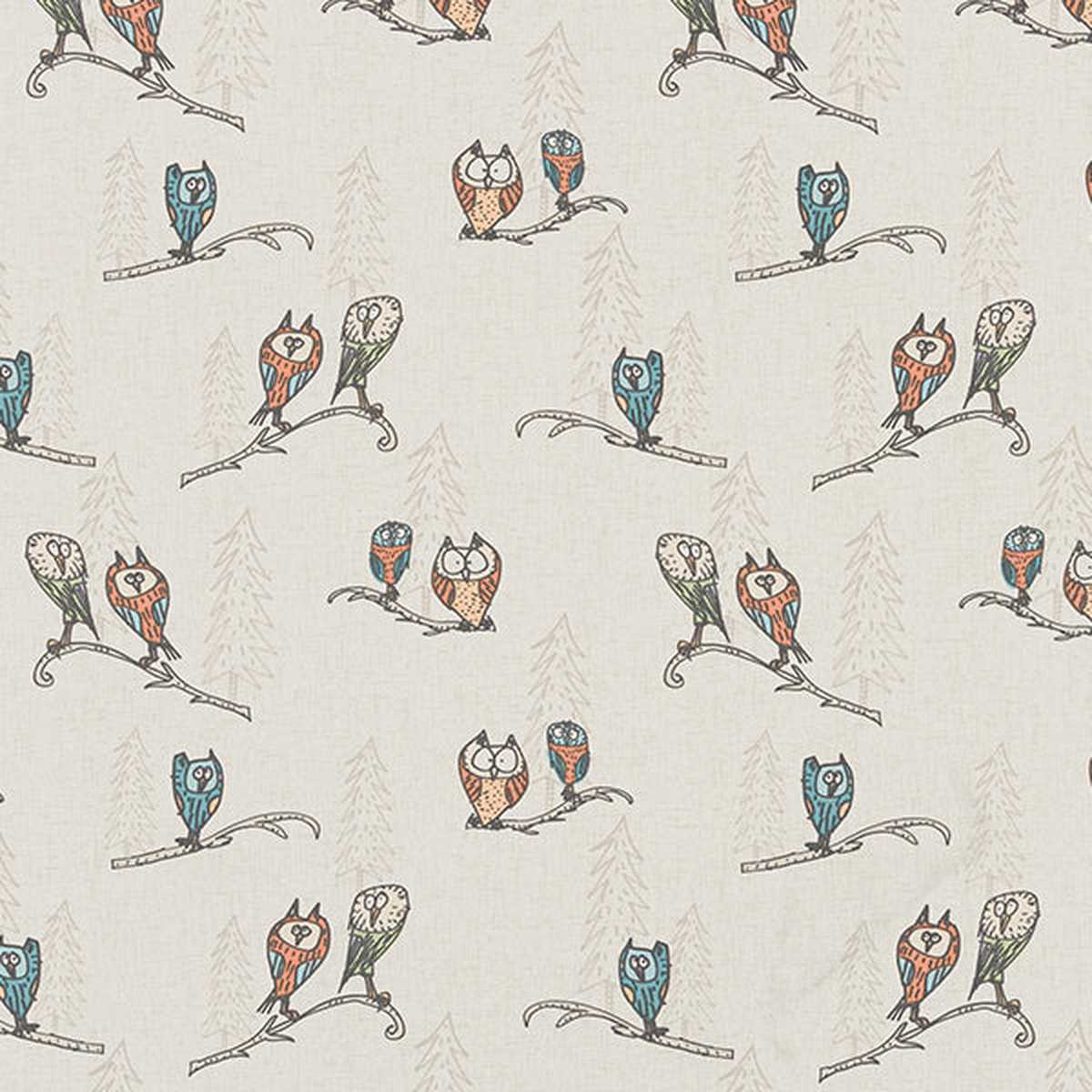Quirky Owls Natural