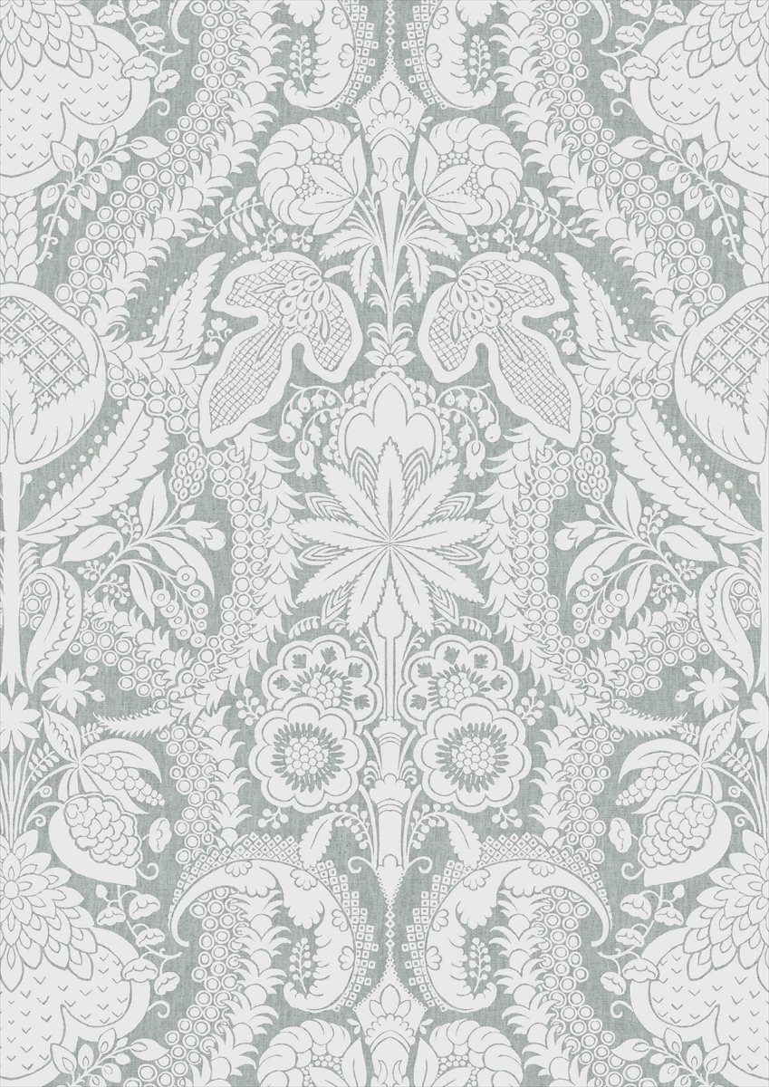 Hanbury Verdigris and Roan Fabric