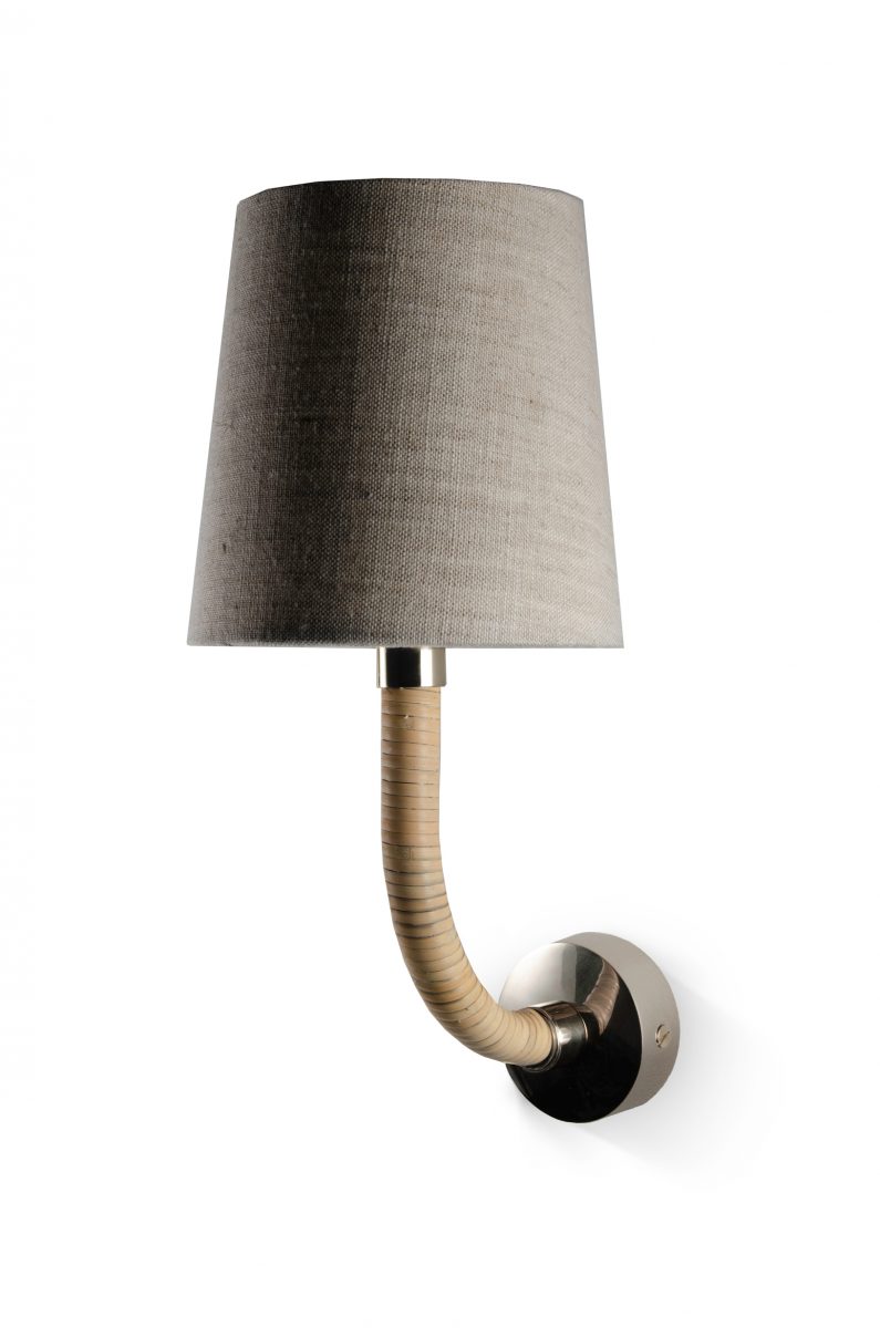 Holden Wall Light TWL119 Light Cane With Nickel