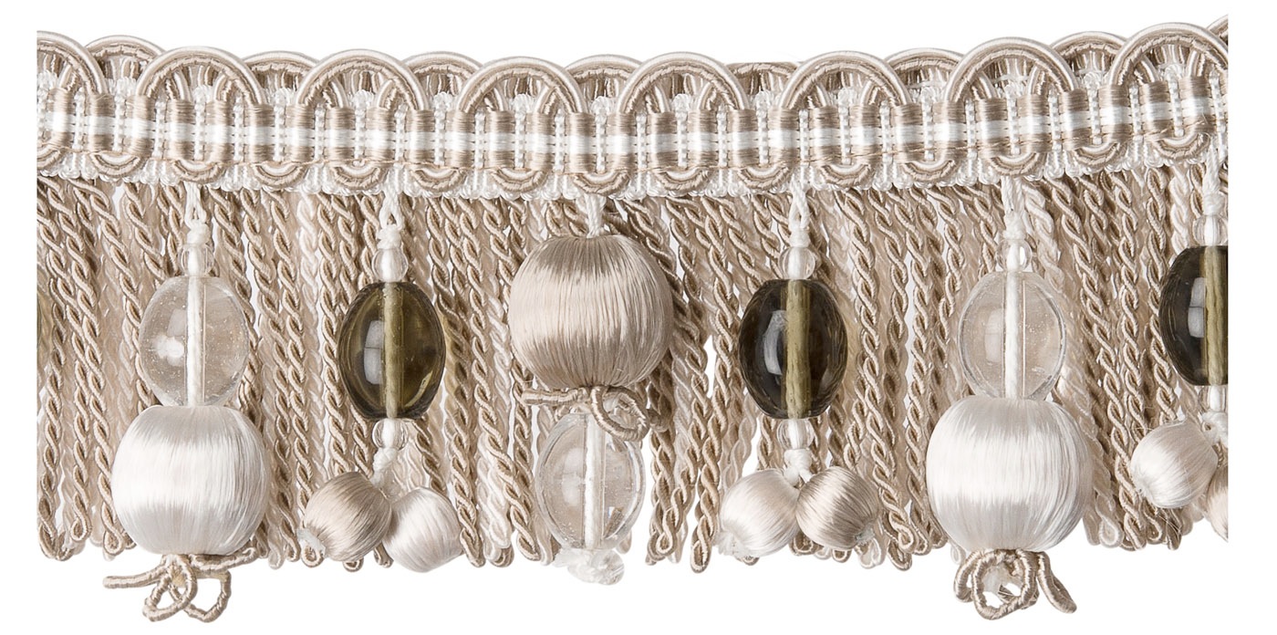 Diva Beaded Fringe 60mm 33455-9015