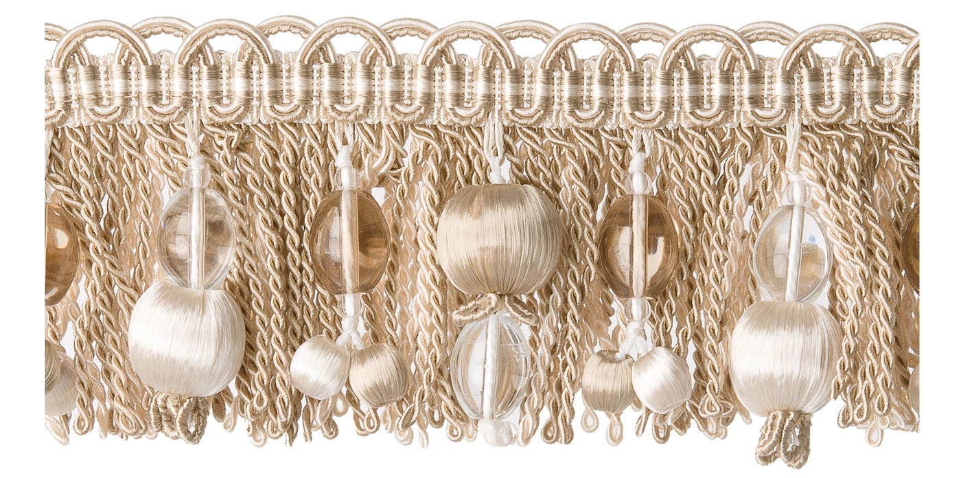 Diva Beaded Fringe 60mm 33455-9020