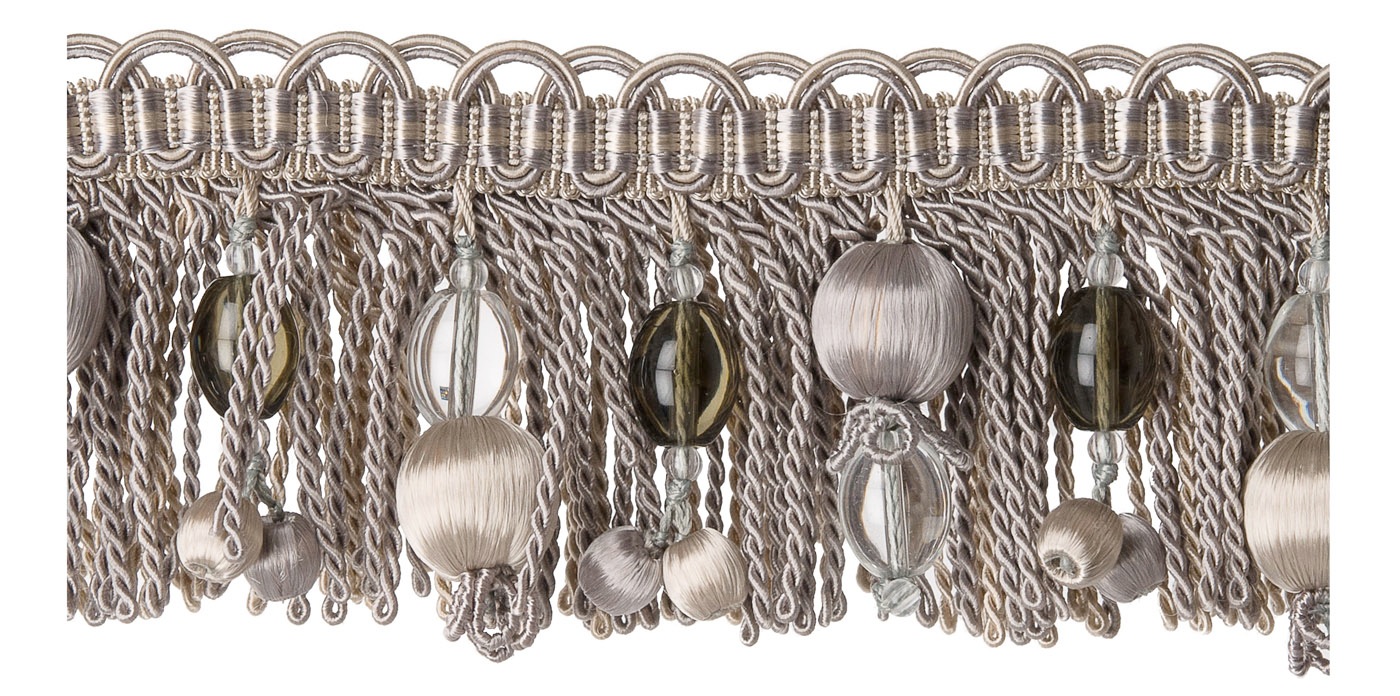 Diva Beaded Fringe 60mm 33455-9810