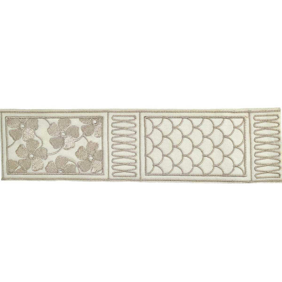 Fiorella Embroidered Braid 60mm-2 3/8'' 32061-9099