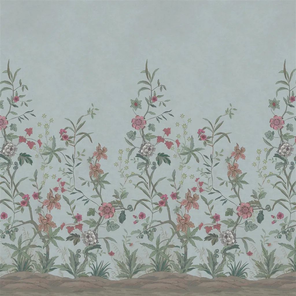 Peacock Toile Scene 2 PJD6014-02