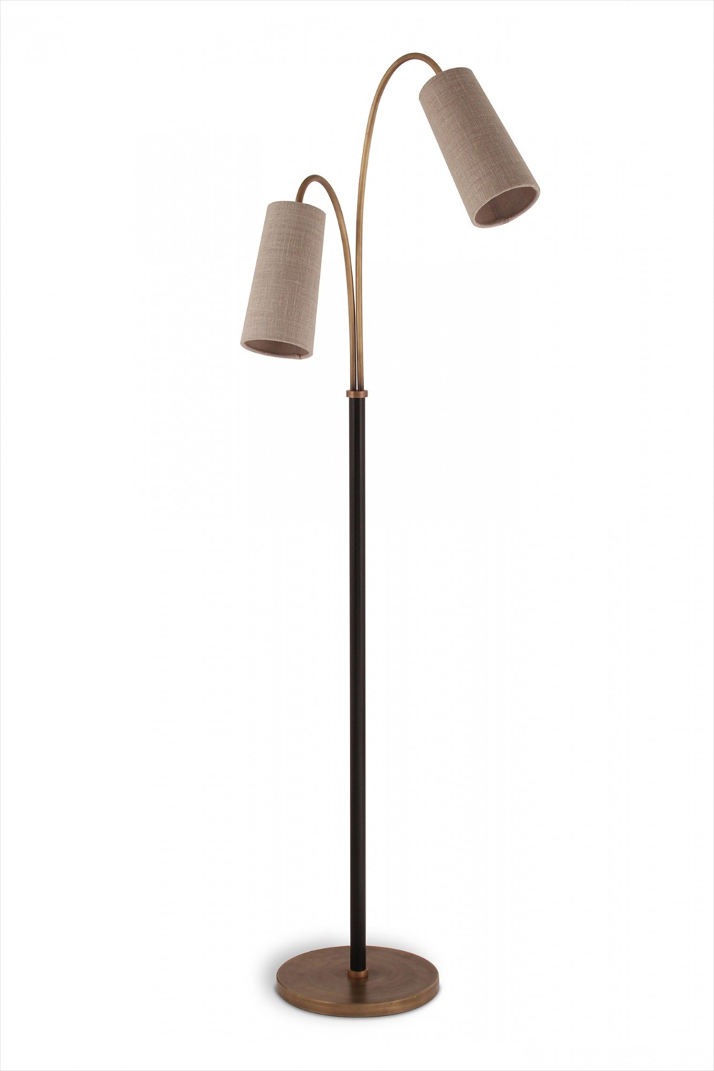 Kelly Floor Lamp MFL32 Antiqued Brass