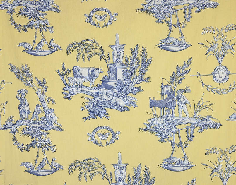 L Oiseleur Toile De Jouy B727A003