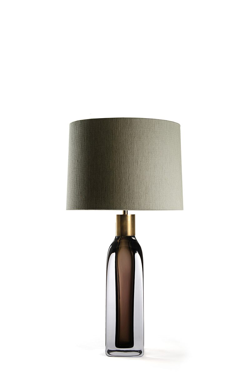 Large Fitzgerald GLB81L Carob With Antiqued Brass