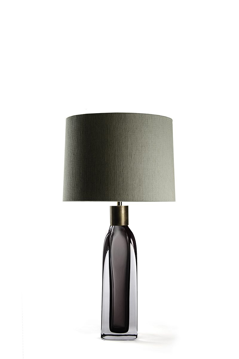 Large Fitzgerald GLB81L Graphite With Antiqued Brass