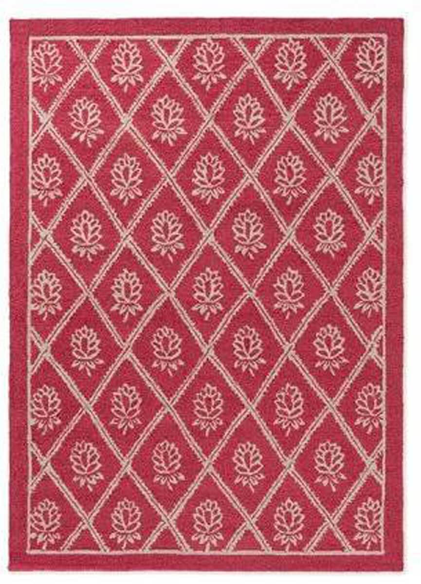 Porchester Poppy Red 480200 Rug