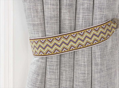 Marcel Tie Back Mulberry T71-01